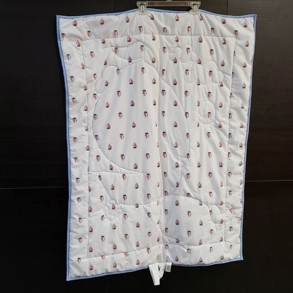 CARTERS quilted blanket boat sea animals - Picture 4 of 6
